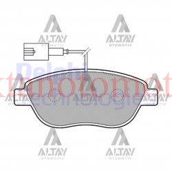 FREN BALATA LINEA 07= / COMBO D 12= / DOBLO 10= / BRAVO II 06= (BÜYÜK TIP TEK FISLI) ÖN 137mm